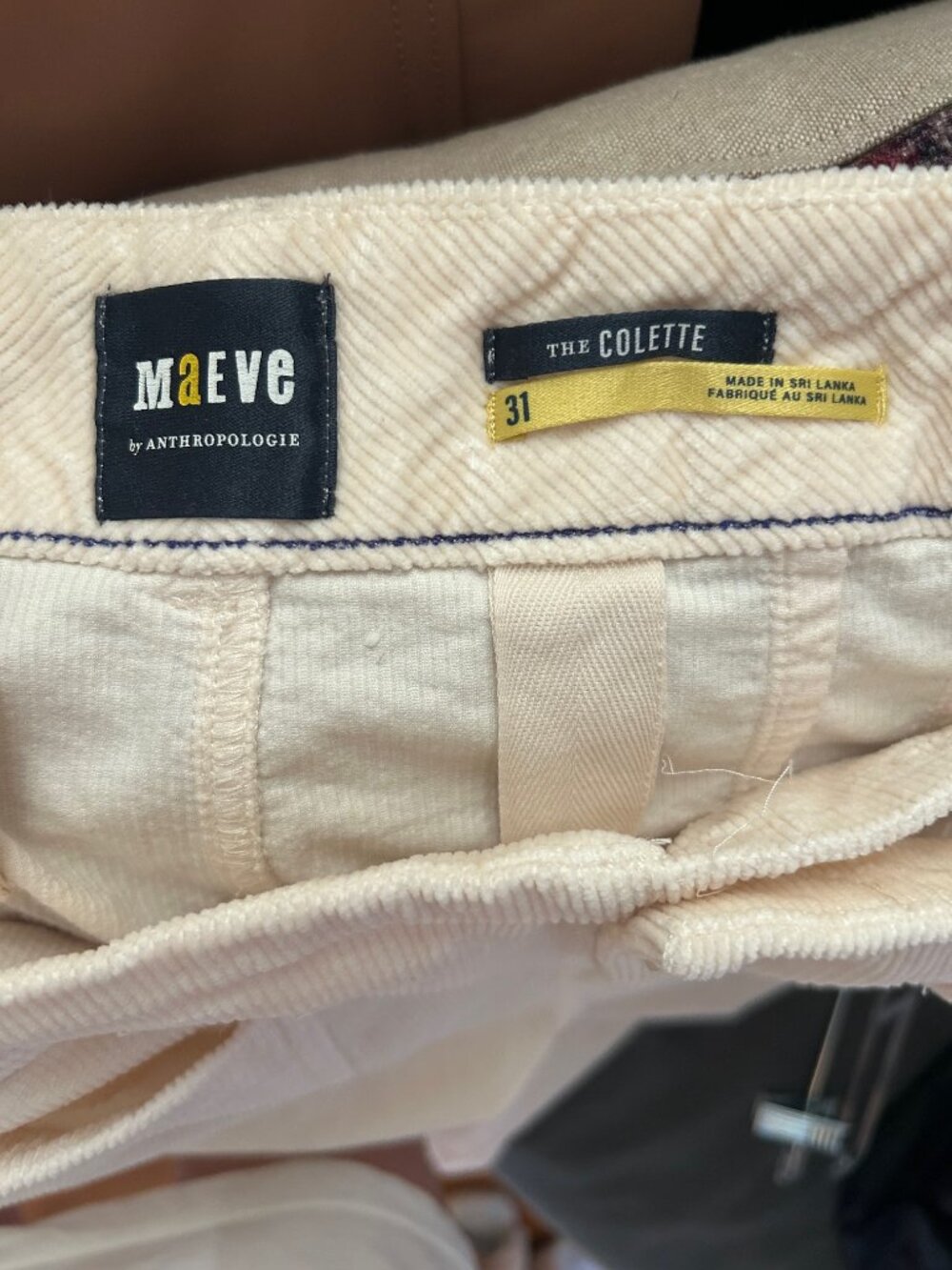Anthropologie "the Colette" cropped pant by Maeve - Picture 6 of 7